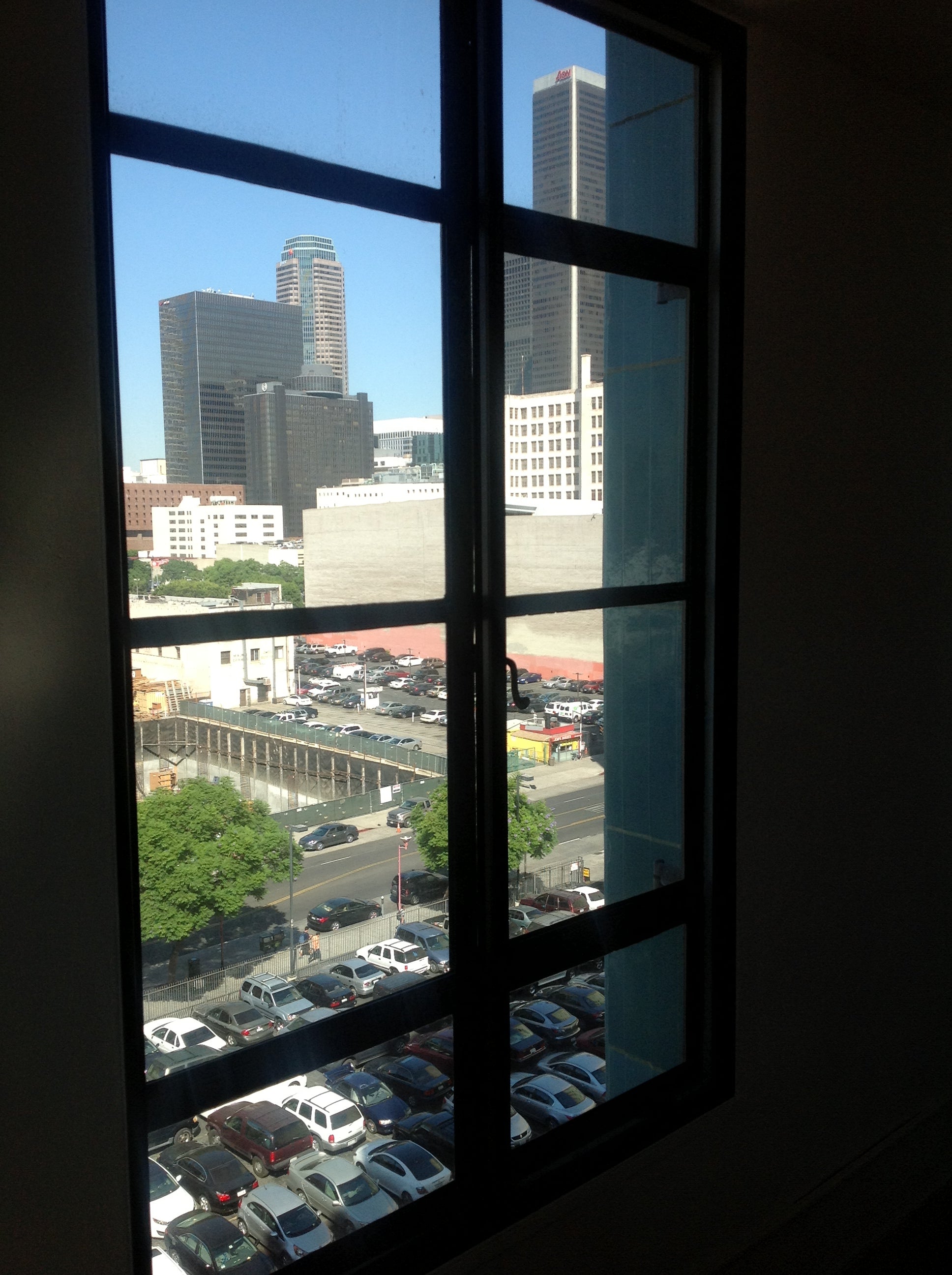 downtown views thru a citiquiet window