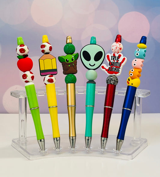 Beadable Pens, DIY Beaded Pen – The Silicone Bead Store LLC