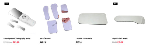 Dental Photography Mirrors