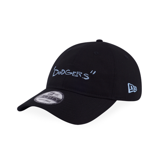 New Era Fitted La Dodgers Grey Sketch Outline