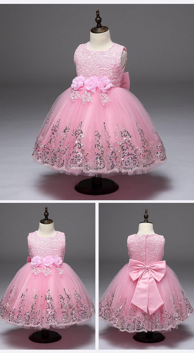 Star-bright Lace Sequin Ballgown | Princess Party Dresses