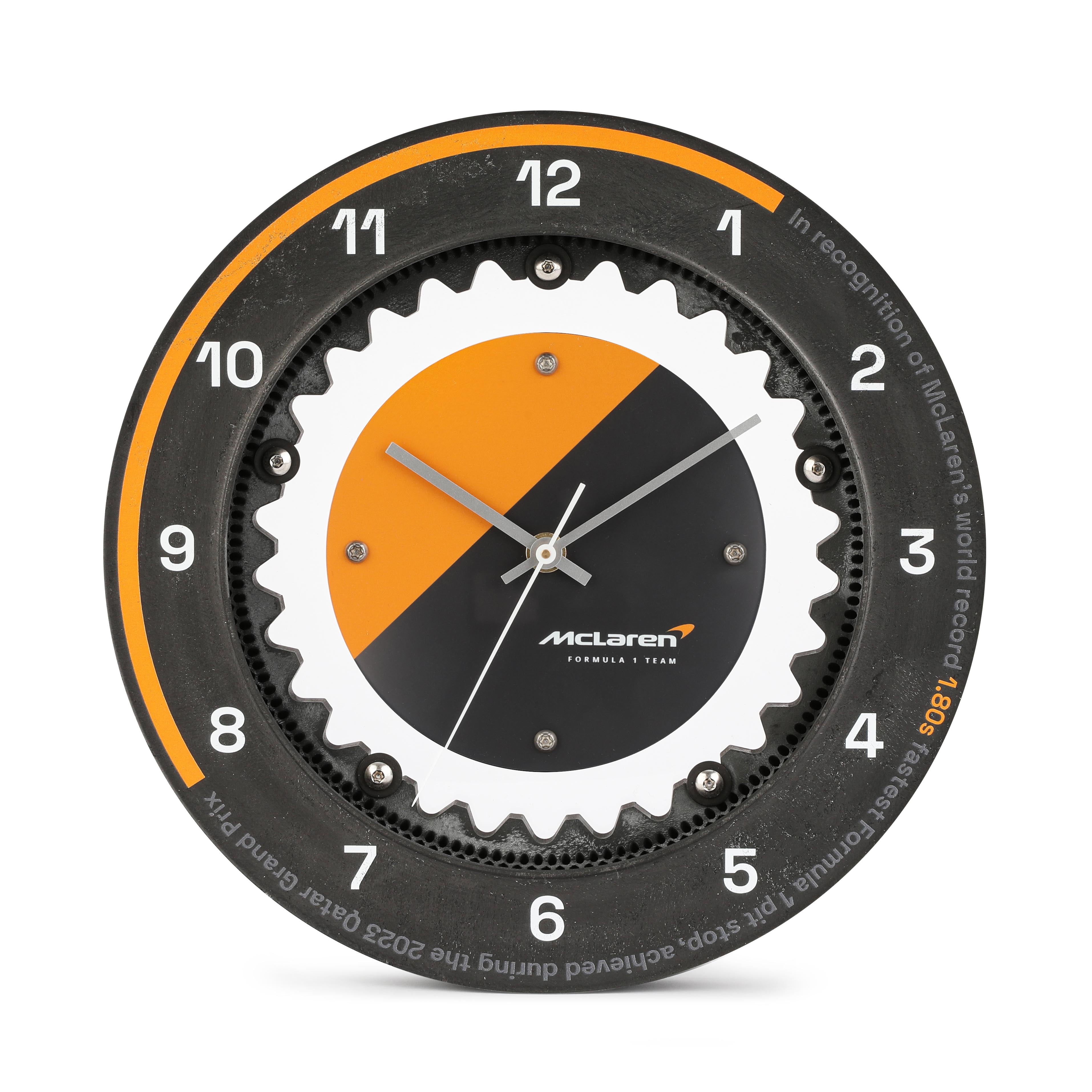 Product image for McLaren Brake Disc Clock