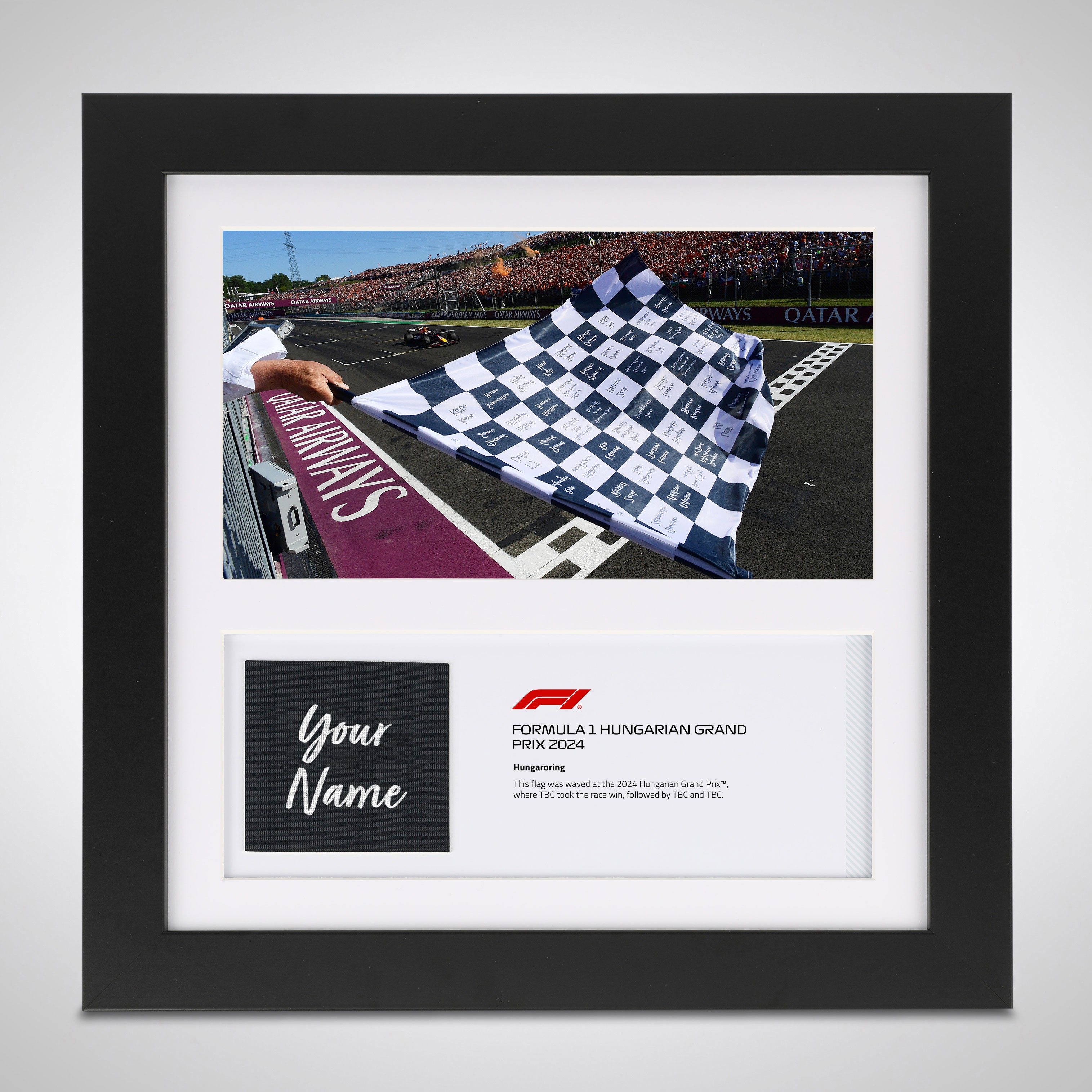 Own the Chequered Flag 2024 British Grand Prix