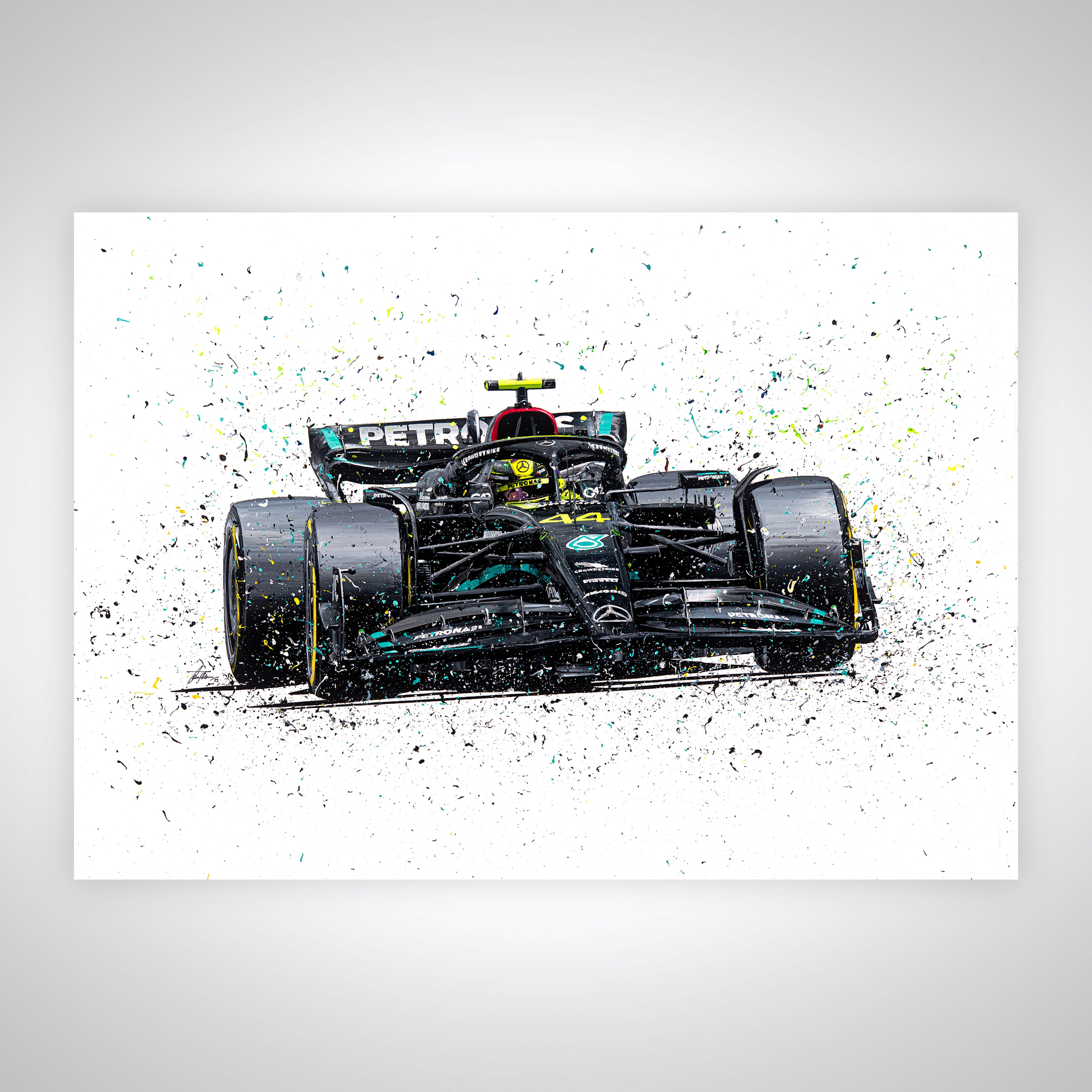 lewis hamilton 2023 print – david johnson