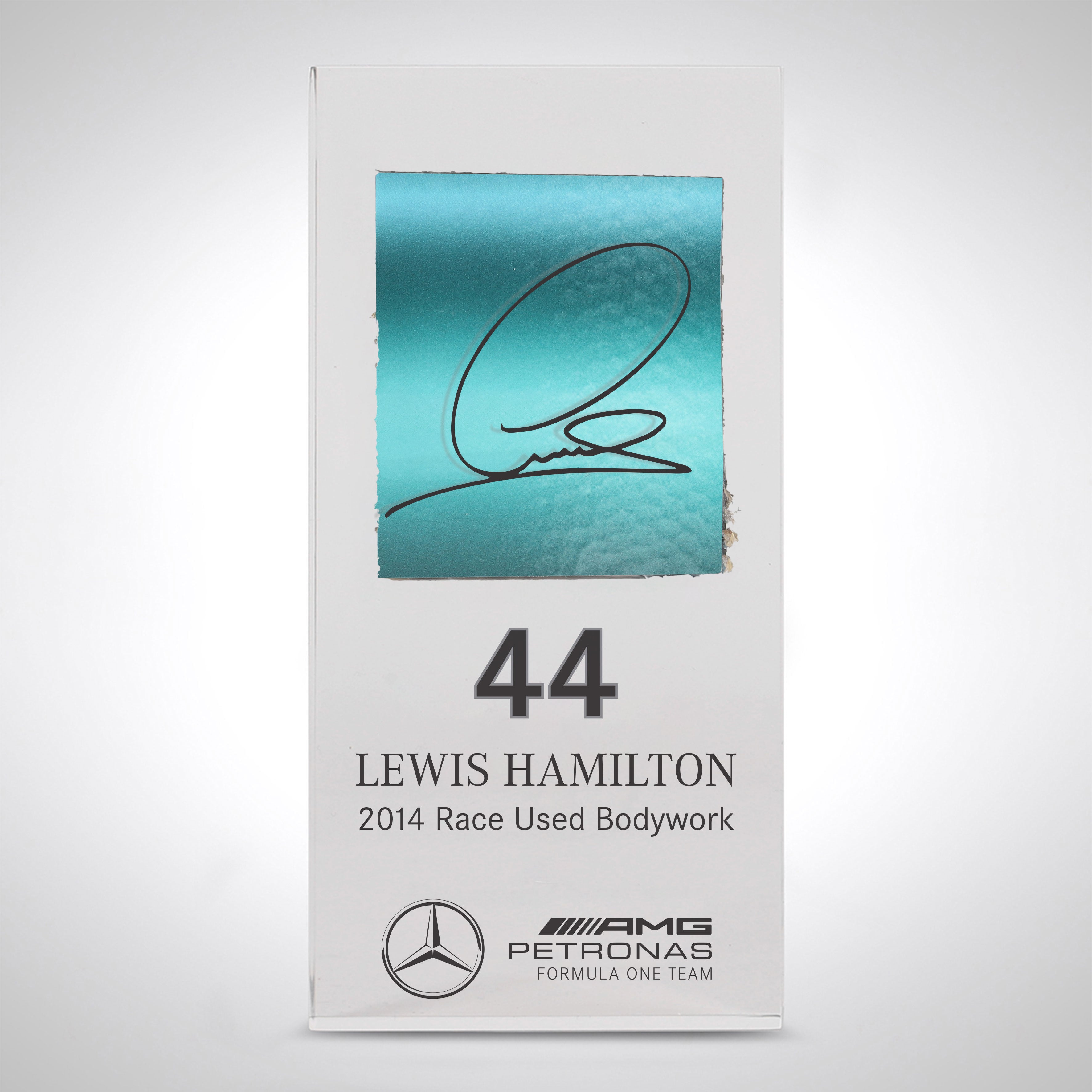 lewis hamilton 2014 bodywork & acrylic