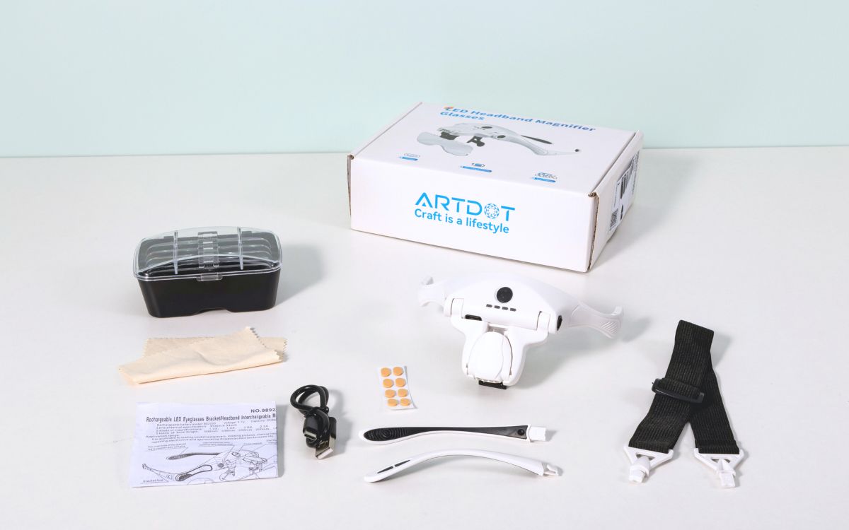 Features of ARTDOT  headband magnifying glass