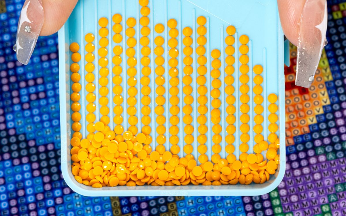 How to get perfectly arranged drills in a tray