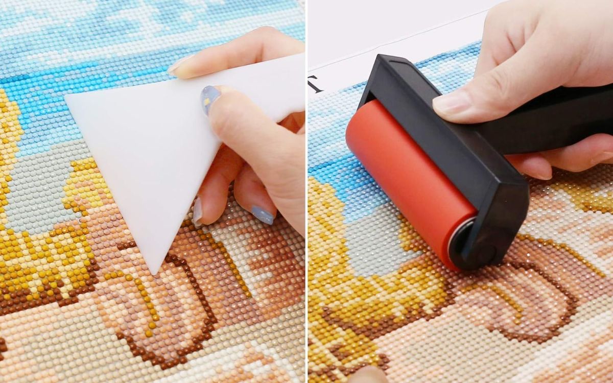 What are the uses of diamond painting roller