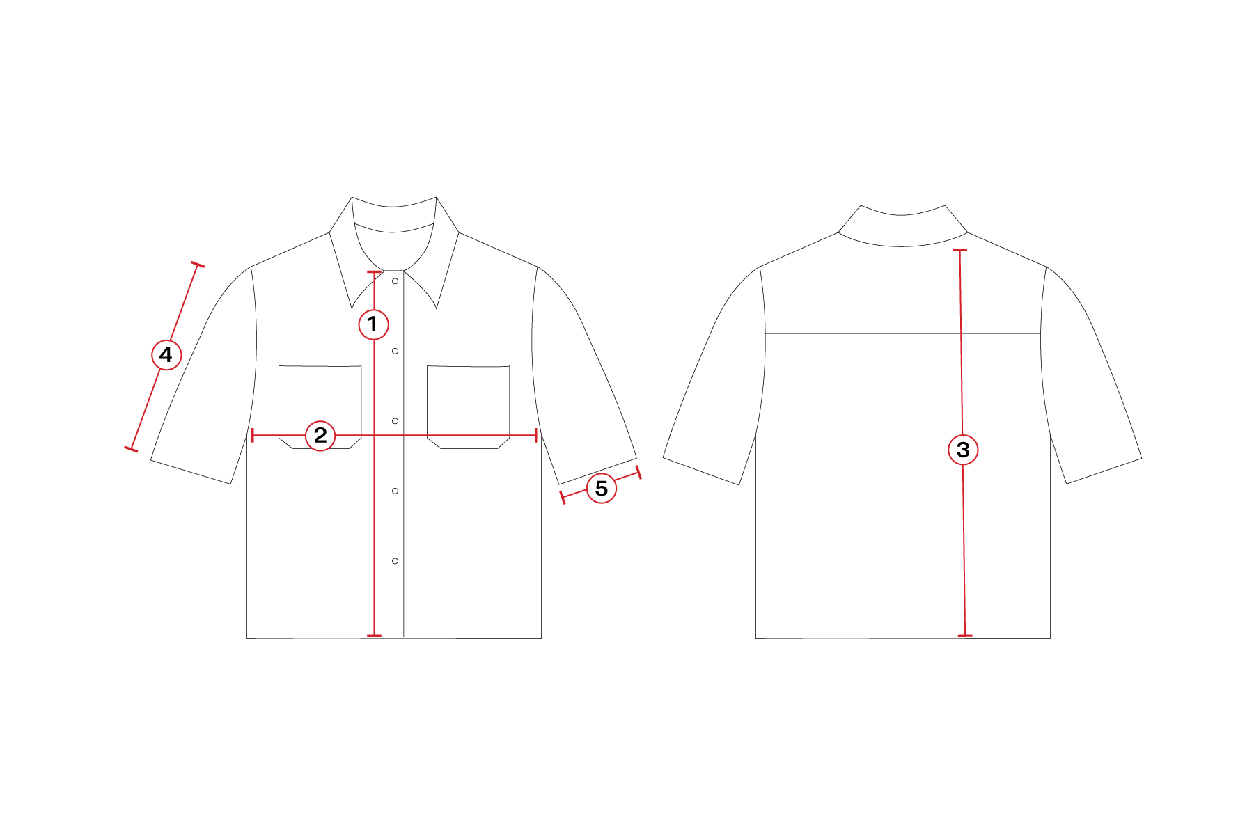 dunn cropped shirt sizing