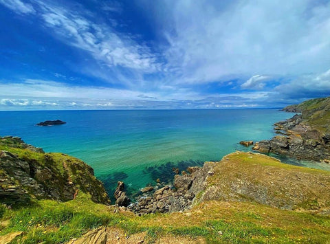 Walks with wild swim in Devon at Soar Mill Cove