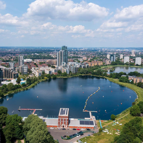 Wild swimming in London at the West Reservoir Centre