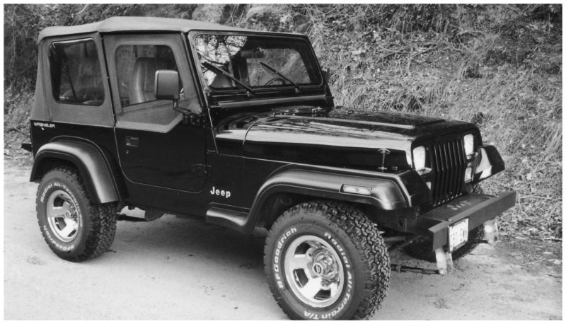 Bushwacker 87-95 Jeep Wrangler Extend-A-Fender Style Flares 4pc Exclud –  Extreme Performance & Offroad