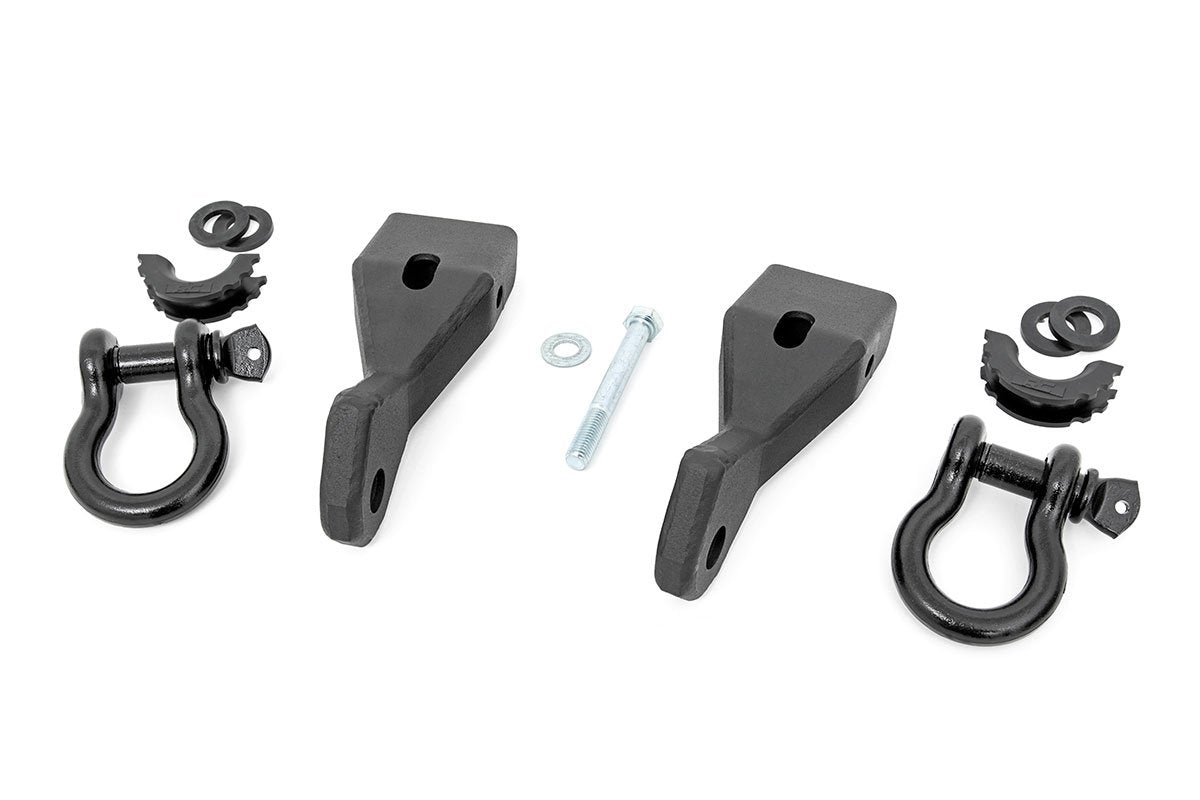 Tow Hook Brackets  Chevy Silverado 1500 2WD/4WD (2019-2023