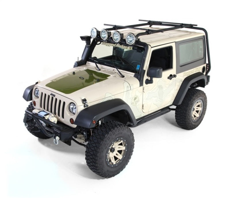 Rugged Ridge 07-18 Jeep Wrangler JKU 4 Dr Black Diamond – Extreme