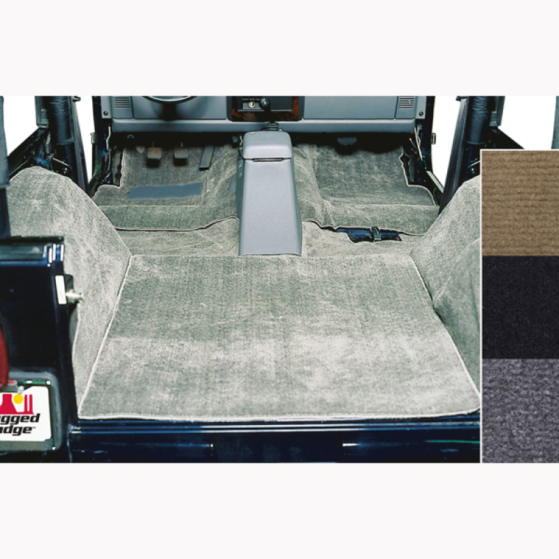 Rugged Ridge Deluxe Carpet Kit Gray 76-95 Jeep CJ / Jeep Wrangler Mode –  Extreme Performance & Offroad