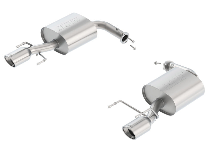 Borla 3 S-Type Cat-Back Exhaust System w/ 4 Quad Polished Tips