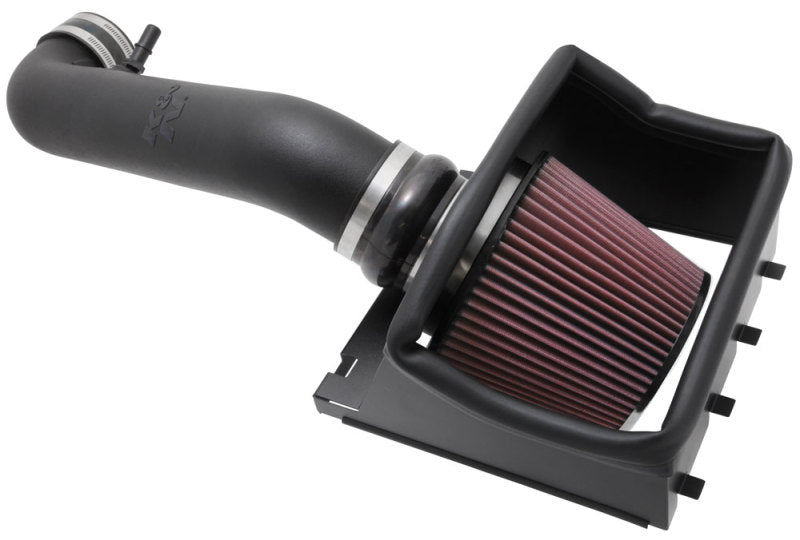 K&N Apollo Closed Air Intake System With Red Airbox and Filter - Universal