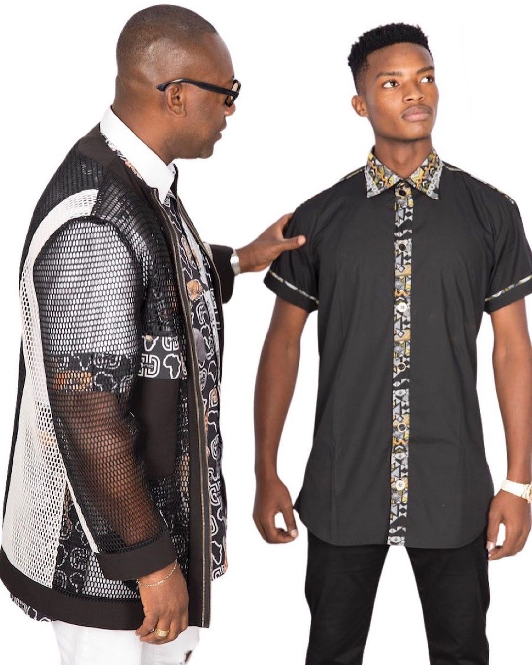 African Print Jacket For Men