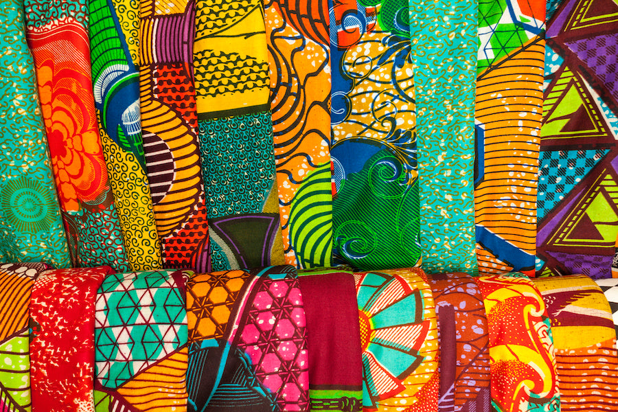 Wax Print, Fabric From Tanzania, African Fabric, Wax Print, Cotton