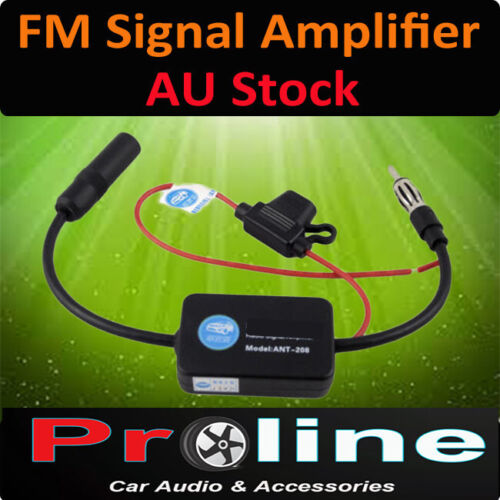 Strengthen Booster aerial splitter Radio Signal Amplifier AM FM Car An –  