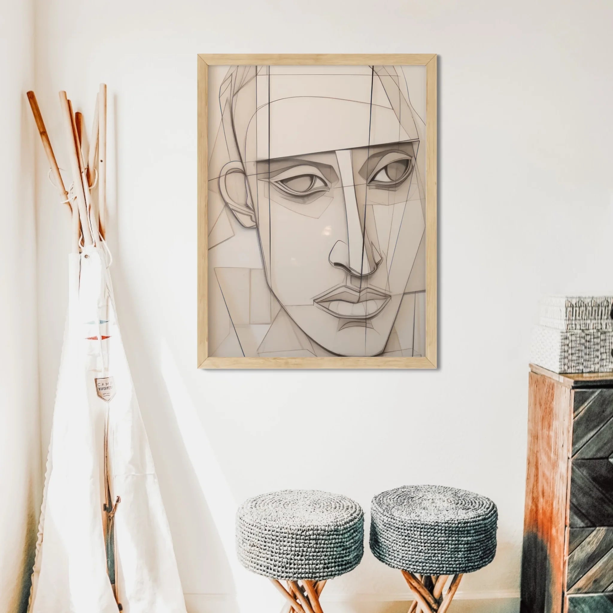 Abstract "Exquisite Artistry in Every Piece" Classic Wall Art Posters