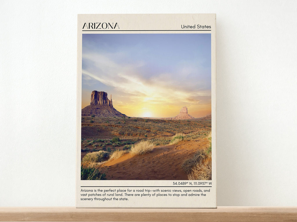 5 Must-Do Activities in Arizona: Explore the Grand Canyon State with Joyie's City Posters