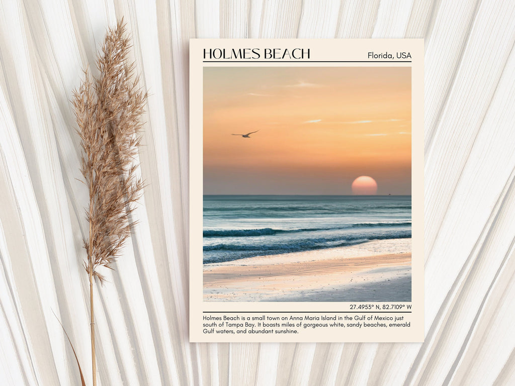 Explore Holmes Beach, Florida: 5 Must-Do Activities and Why You Need a City Poster