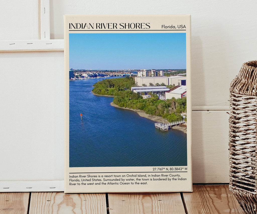 Explore Indian River Shores, Florida: 5 Captivating Activities and Why You Need a City Poster