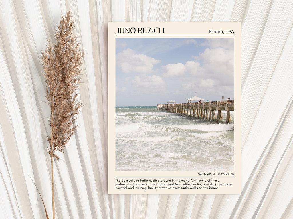 Experience Juno Beach, Florida: 5 Unforgettable Activities and Why You Need a City Poster