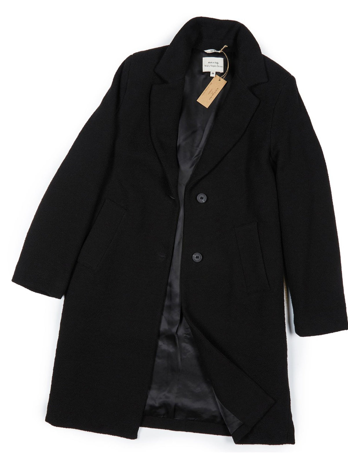 Vegan Women's Structured Vegan Wool Coat | Will's Vegan Store