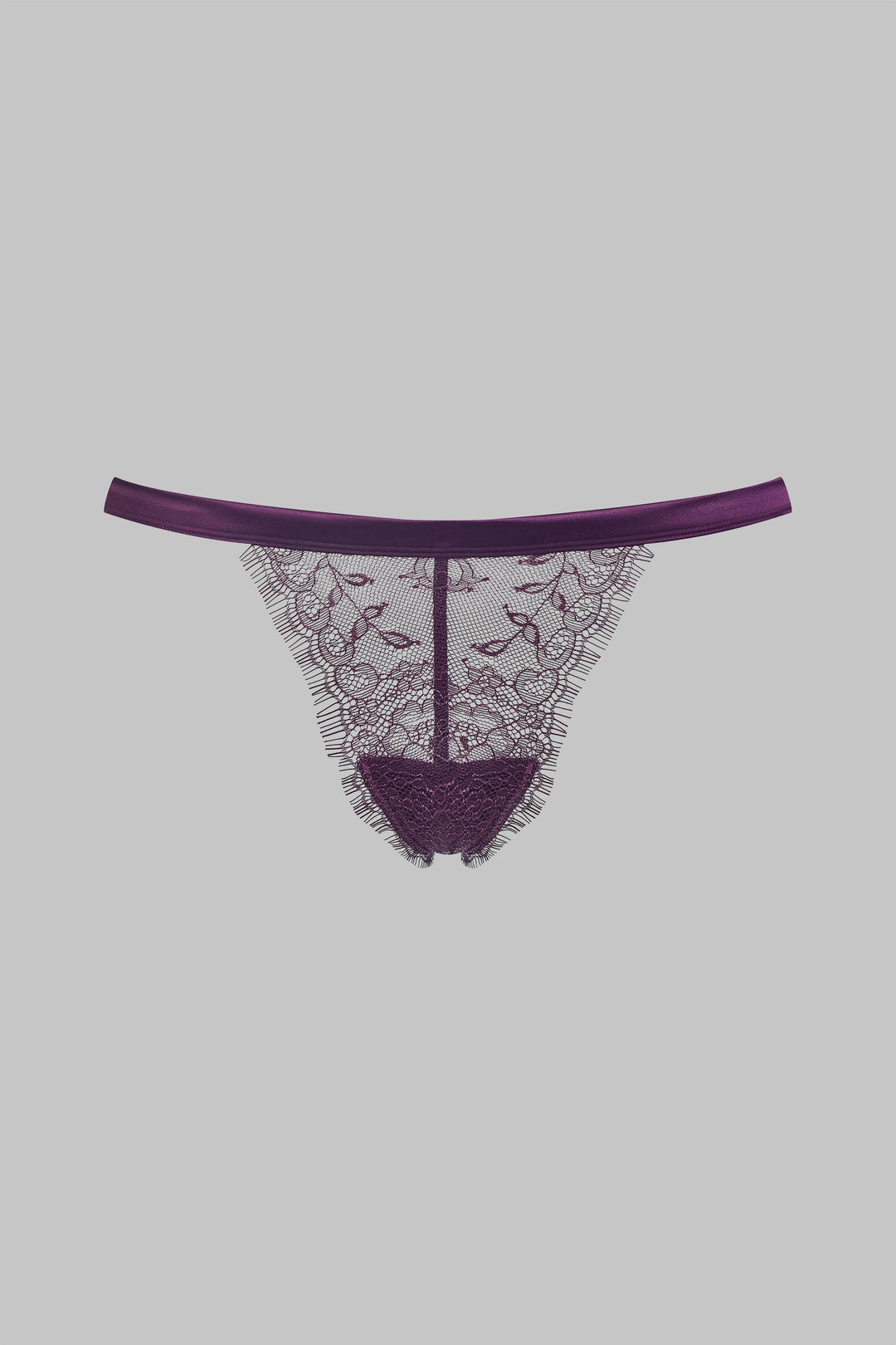 MAISON CLOSE/Underwire Bra…VILLA SATINE (Violet) - Lienge Online Shop