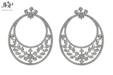 Load image into Gallery viewer, Love Blister Diamond Dangle Earrings
