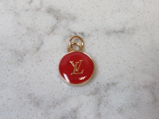 Authentic LV zipper pull charm  Authentic, Charmed, Zipper pulls