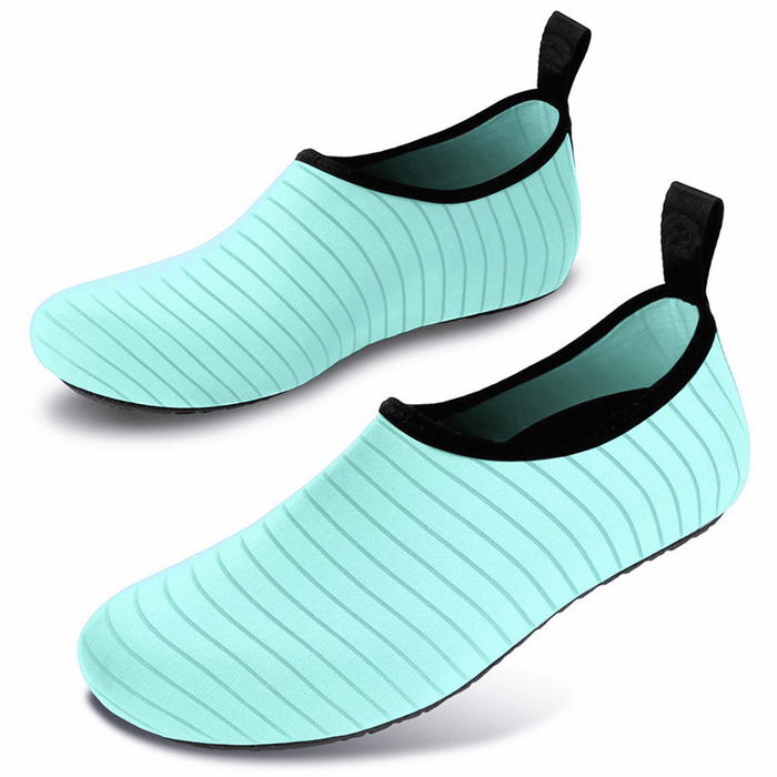 Solid Aqua Aqua Socks Water Shoes — Aquatic Socks