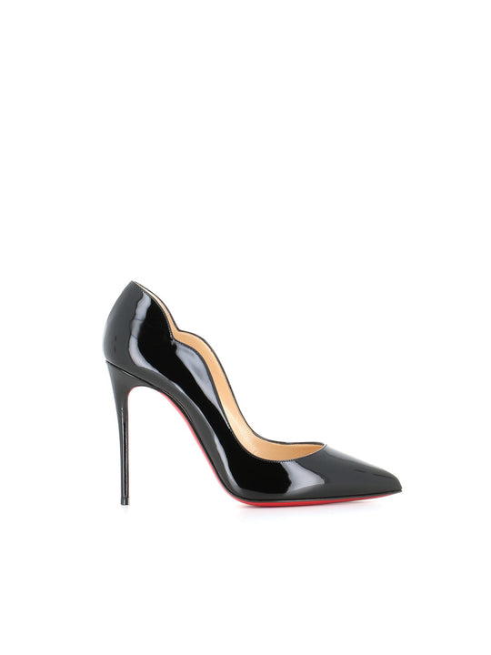 SCARPE CON FIOCCO ERNESTA DI CHRISTIAN LOUBOUTIN 36.5 SCARPE DÉCOLLETÉ IN  RASO NERO ref.1042128 - Joli Closet