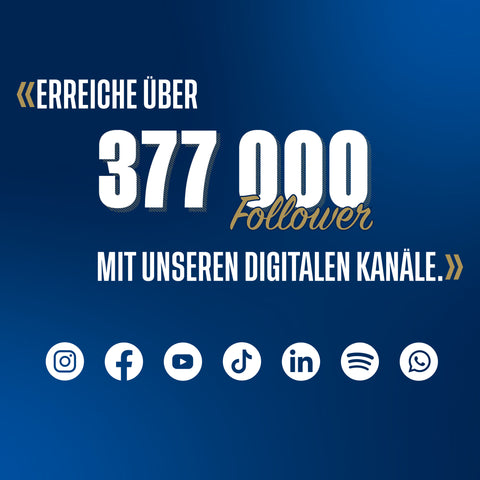 Der FC Zürich weisst über 377'000 Follower über alle digitalen Kanäle auf.