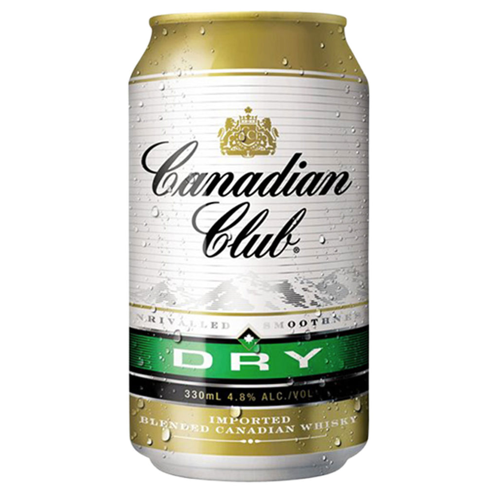 Canadian Club and Dry 375ml cans | Abbeycellars