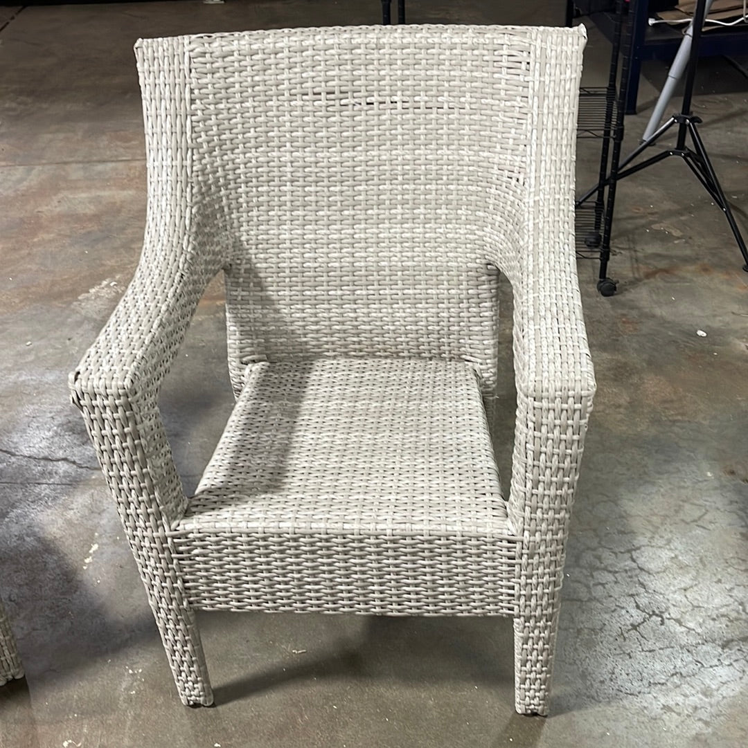 southcrest wicker stacking patio chair