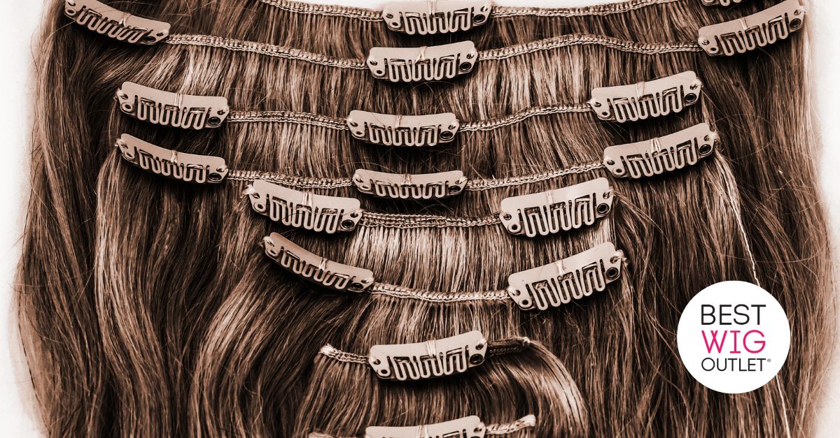clip-on hair extensions