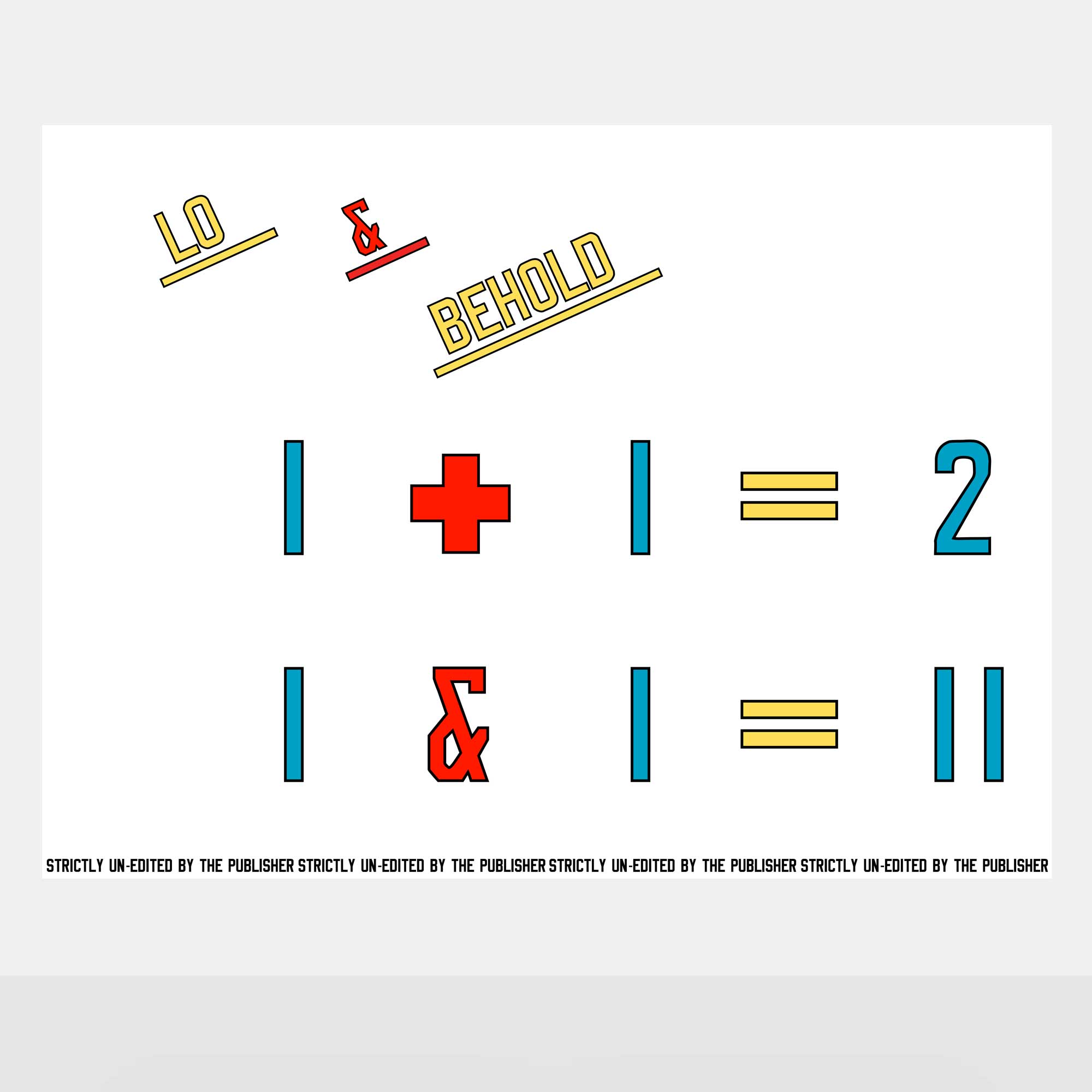 LO & BEHOLD / Large Image by Lawrence Weiner cover image