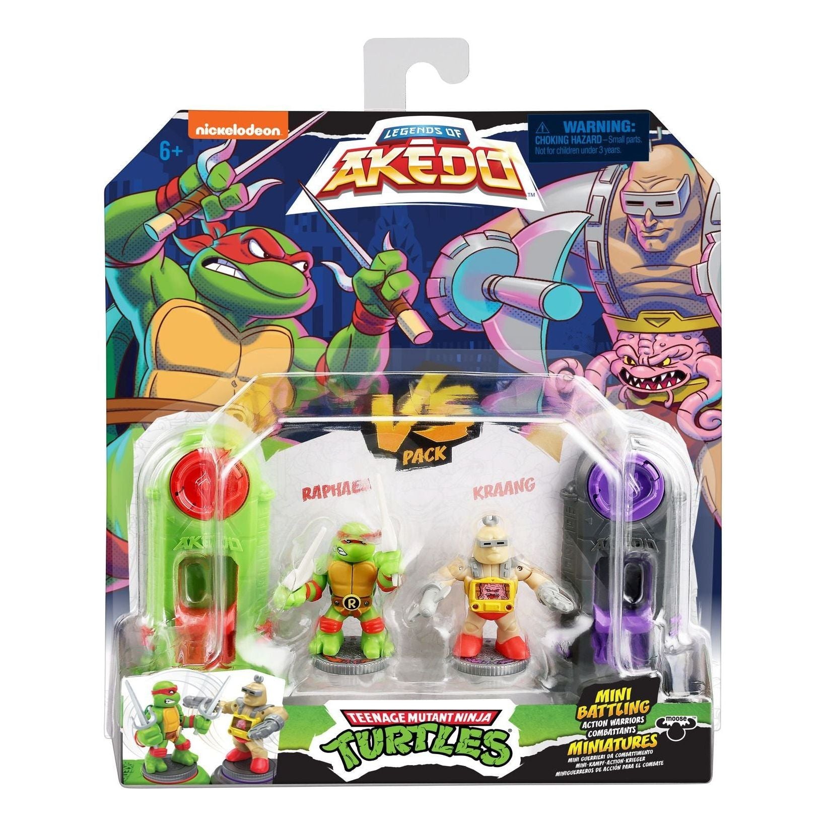 Moose Toys Legends Of Akédo - Teenage Mutant Ninja Turtles Battle Arena au  meilleur prix sur