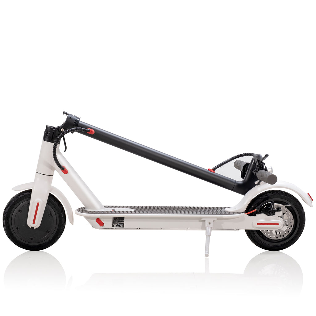 ARNDSHOP Trottinette Électrique Adulte, Scooter Électrique Autonomie 40km,  Vitesse Max 25km/h, Moteur 300W, APP Contrôle, Double Freinage, Pneus de  10, Pliable et Portable pour Déplacement