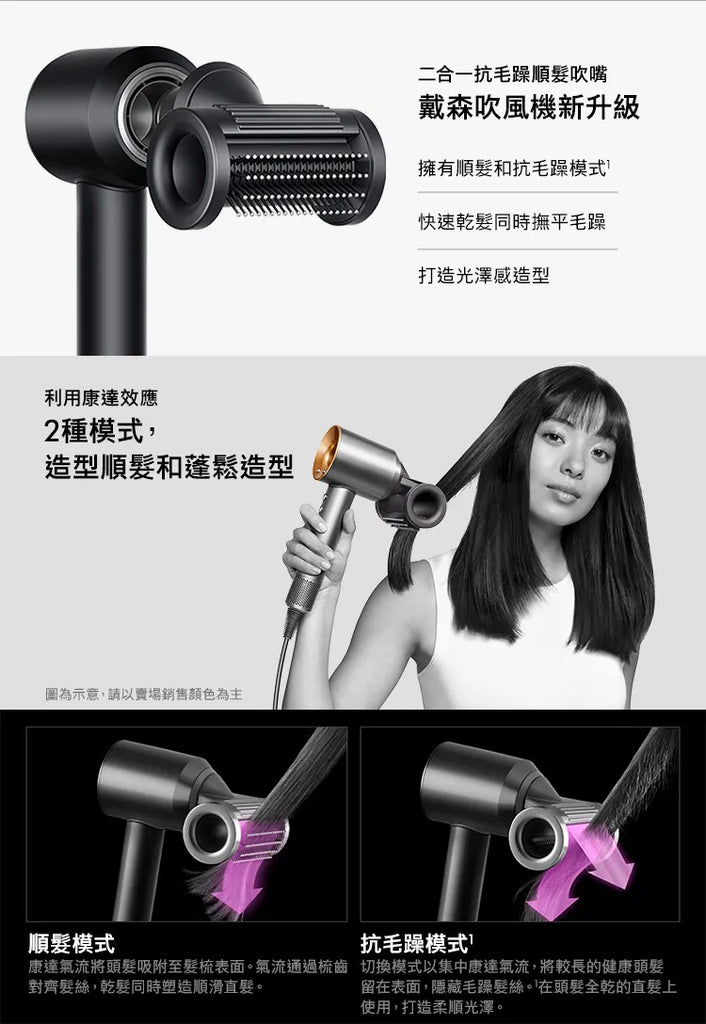 Dyson,Supersonic,HD15,吹風機,黑鋼色