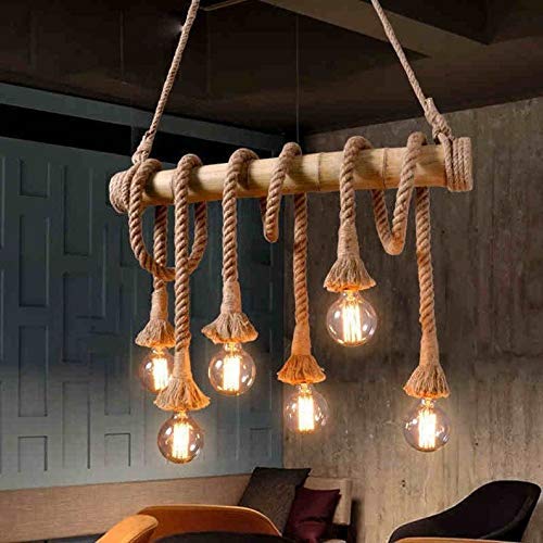 jute rope hanging lights