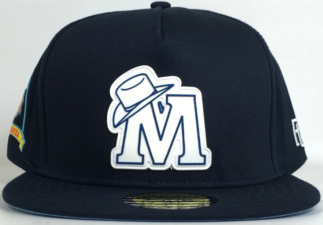 El Mayo Zambada La Mayiza Navy Blue/White Snap Back Adjustable Brand N ...