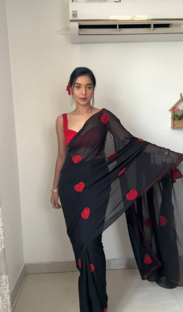 Alia Bhatt Inspired Ready To Wear Saree – Orgenza Store