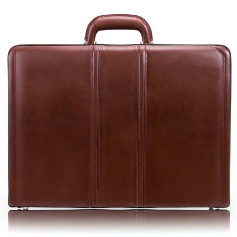 COUGHLIN | 4.5” Leather Expandable Attaché Briefcase