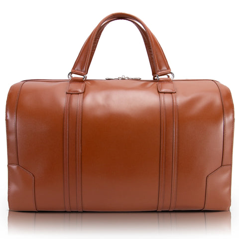 KINZIE | 20” Leather Carry-All Tablet Duffel