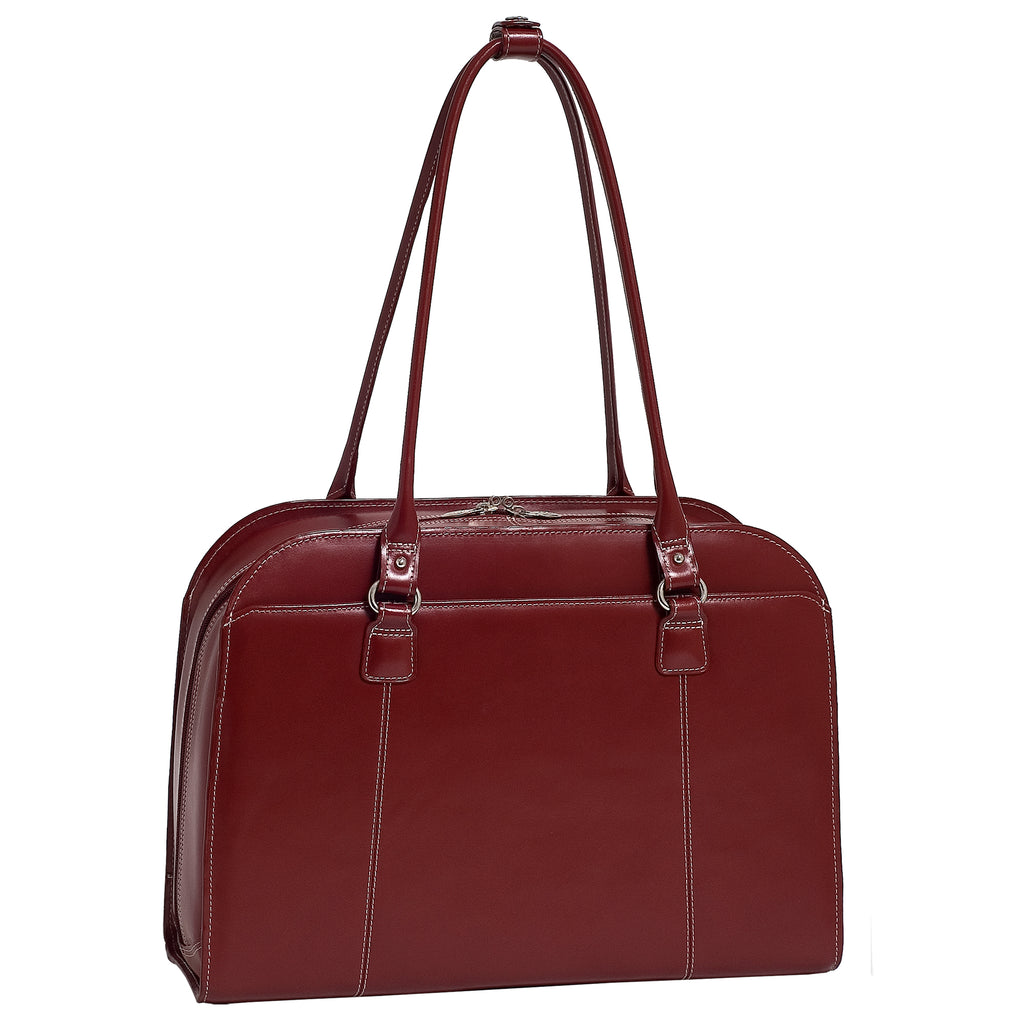 HILLSIDE | 14” Leather Laptop Briefcase – McKleinUSA