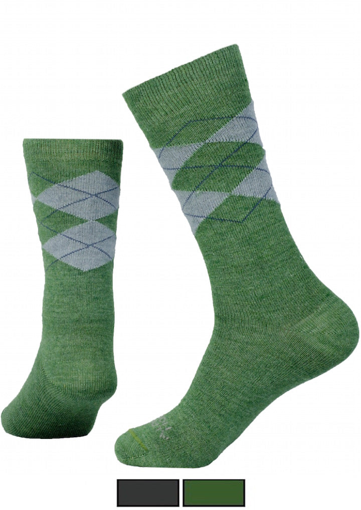 green dress socks